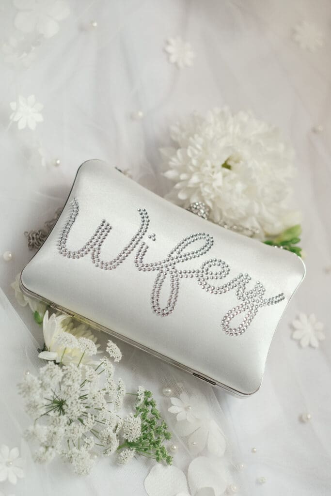 Beautiful Wifey clutch bag